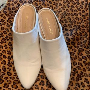 Off white Ladies Mules